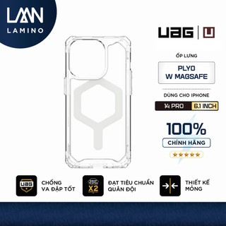 Ốp lưng uag plyo w magsafe cho iphone 14 pro lamino