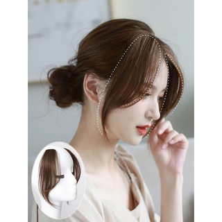 Tóc giả mái layer M04 😍FREESHIP😍 Mái kẹp phím thẳng 2 bên, mái tóc giả, tóc mái giả layer