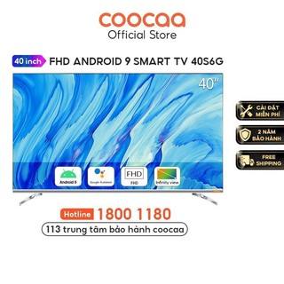 Smart Tivi Full HD Coocaa 40 inch - Model 40S6G - Miễn phí lắp đặt