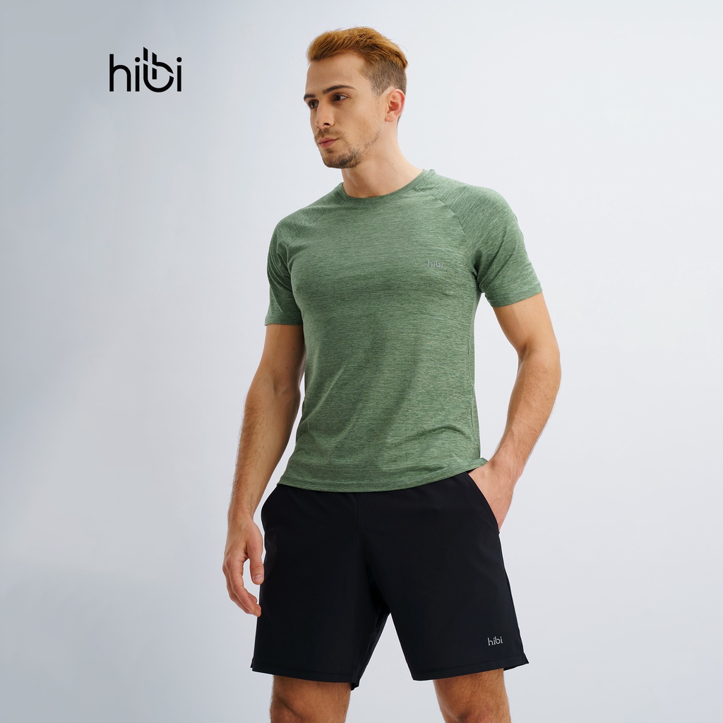 Áo Tập Gym Nam Hibi Sports T103, Form Ôm Vừa, Kiểu Ngắn Tay