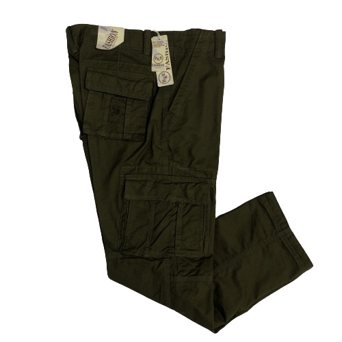Quần Cargo Pants 6 Túi Chất Kaki Dày Dặn Bền Màu Không Xù Lông