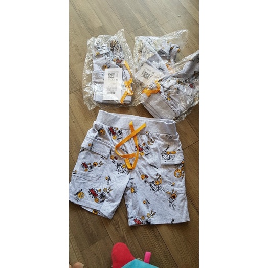 Quần đùi túi hộp xuất dư xịn cho bé trai 12m-4y