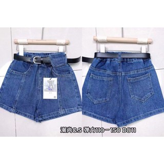 Quần short jean bé gái 110-150