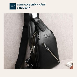Túi đeo chéo nam đẹp ChiChi Fashion - Bảo hành 10 năm, hàng nhập loại 1, đựng vừa iPad 8 inch, da cao cấp, phong cách th