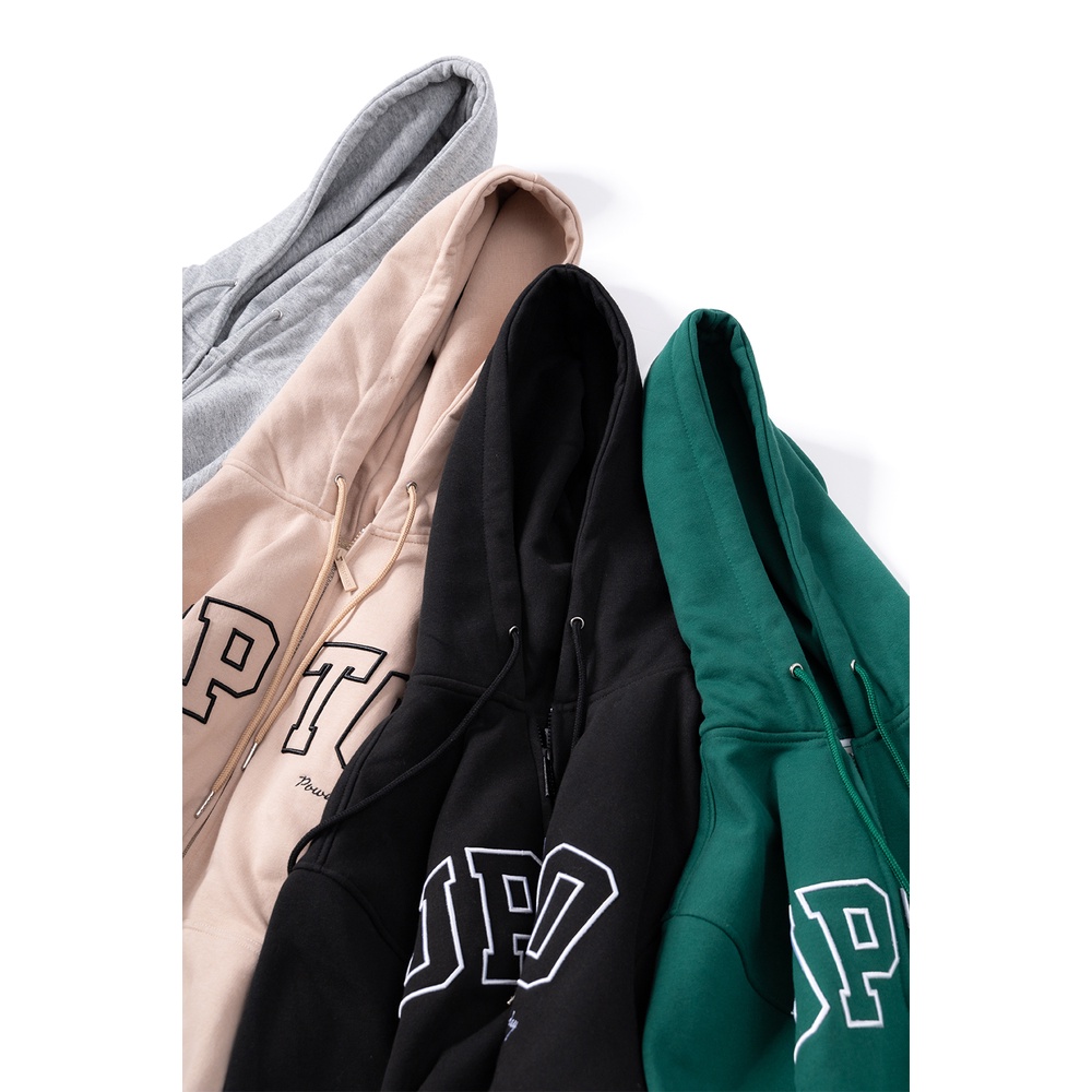 Áo hoodie zip unisex - TOTODAY - Up to Powerful day - U1AKH12201