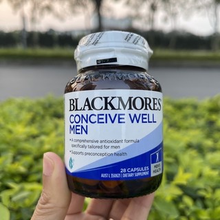 Viên uống Blackmores Conceive Well Men Úc hỗ trợ sinh lý, tăng khả năng thụ thai cho Nam Giới lọ 28 viên
