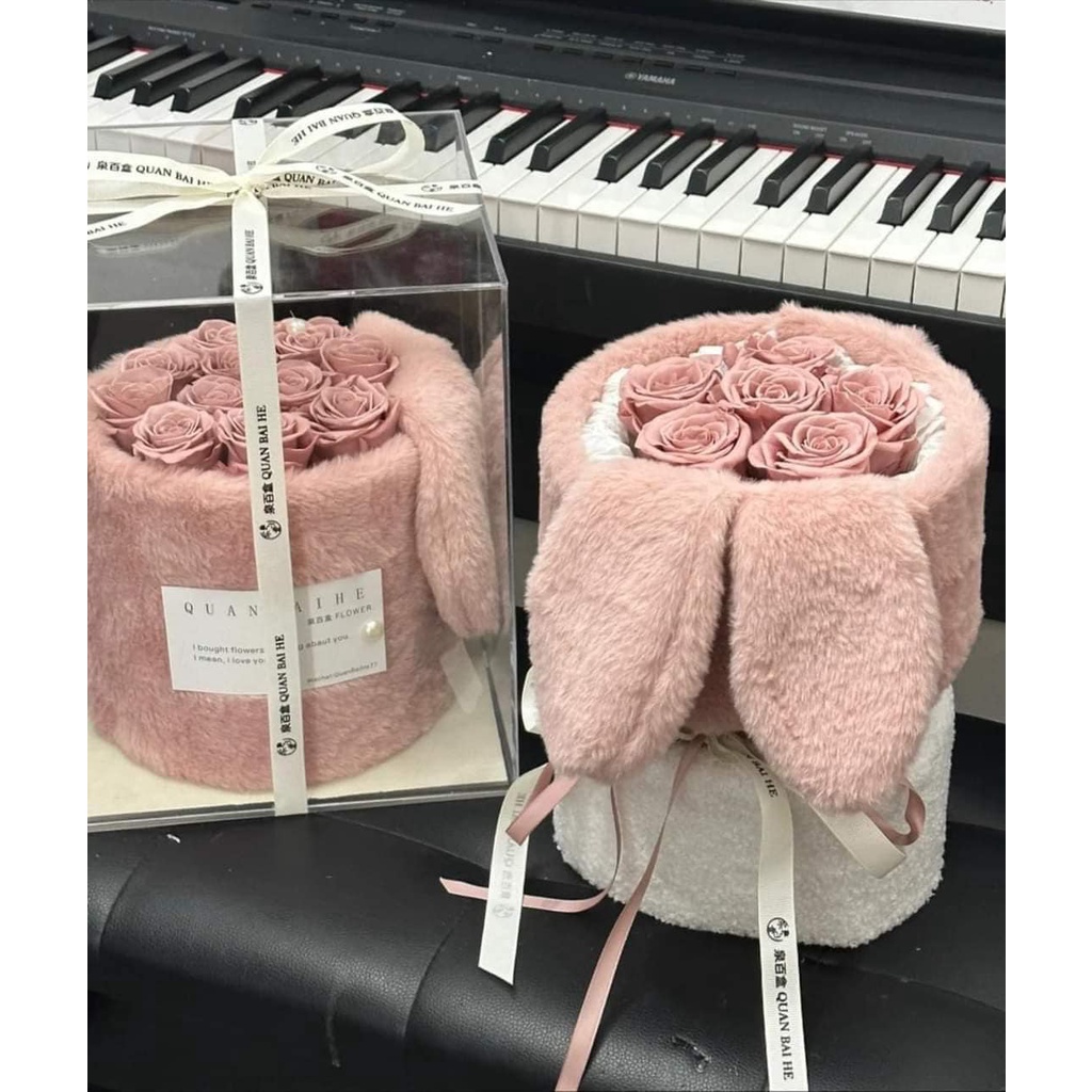 Bó Hoa Sáp Tai Thỏ