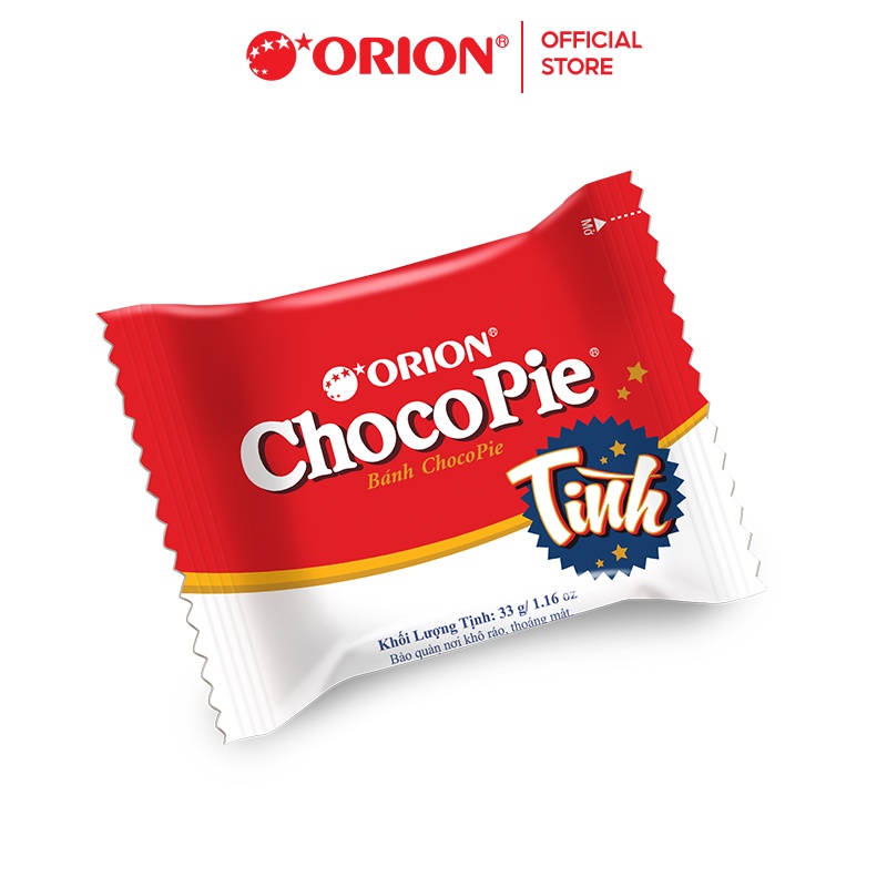 Hộp 2 gói bánh Chocopie Tình Orion 66g (33g x 2 gói/hộp)