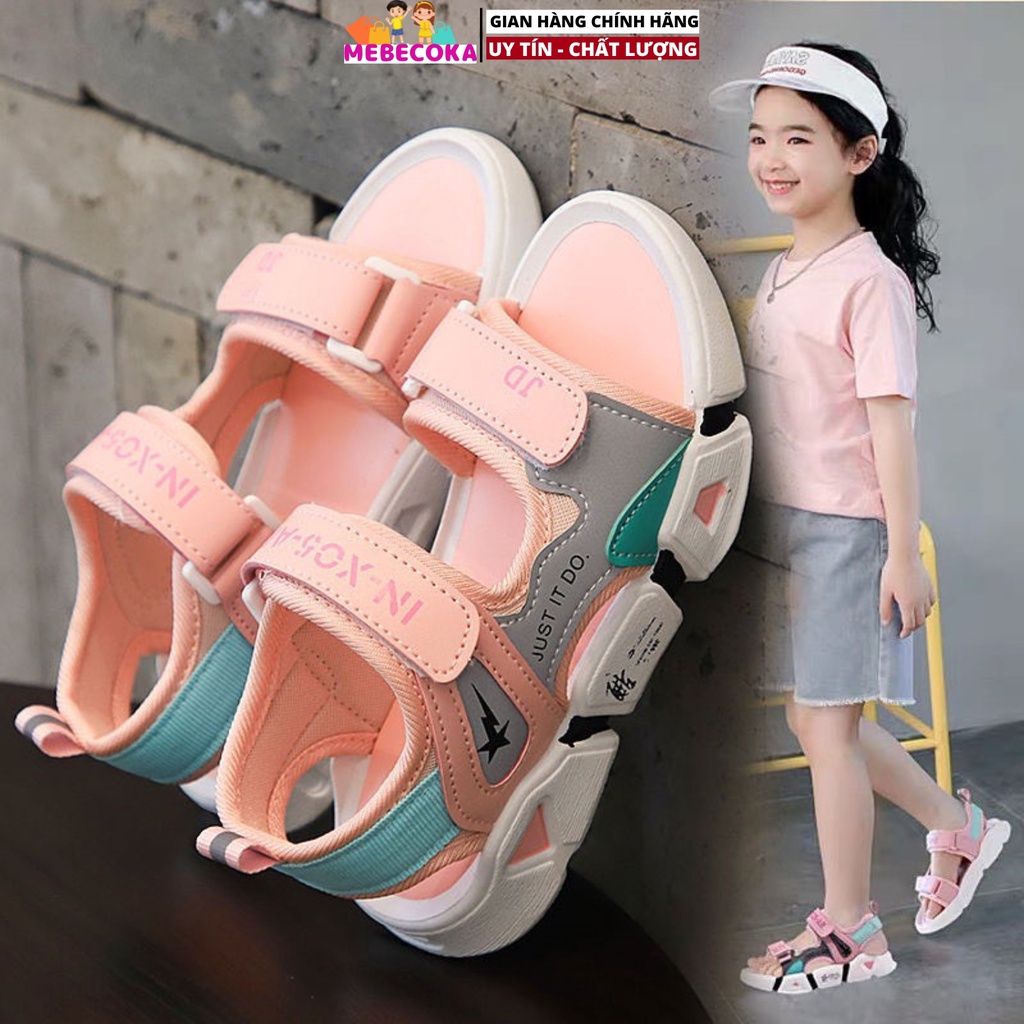 Dép Sandal cho bé 4-12 tuổi Siêu Nhẹ Chống Trơn Trượt Phong Cách Hàn Quốc - Hàng Quảng Châu loại 1