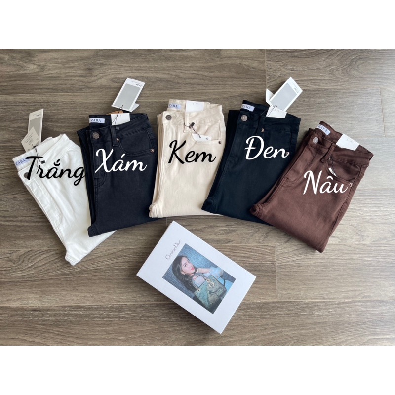 SKINNY MÀU DÀI 93CM CO GIÃN QJ671