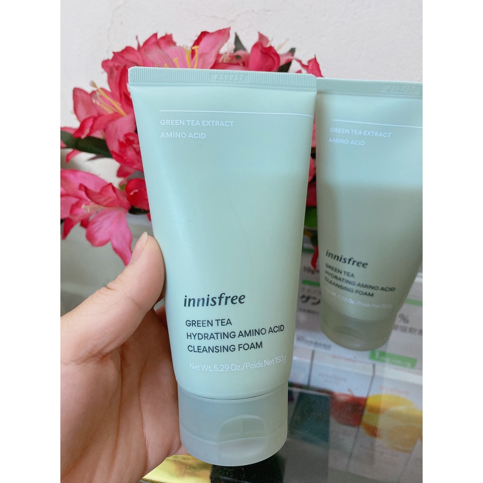 Sữa Rửa Mặt Trà Xanh Innisfree Dành Cho Da Dầu, Da Mụn, Ngăn Ngừa Mụn 150g