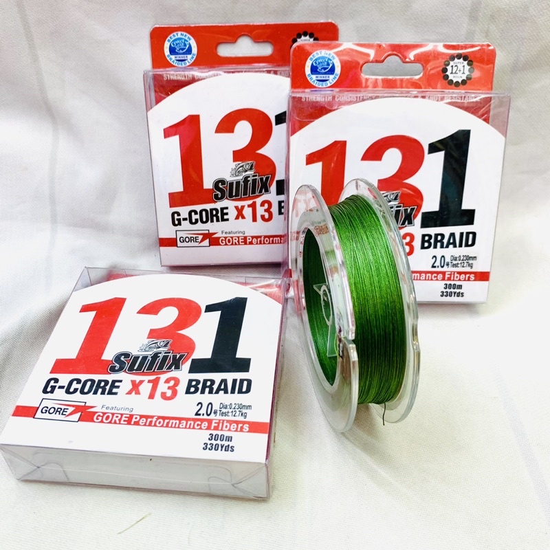 Dù Câu Cá 131 Sufix, Dây Câu Cá Hàng 300m Chuẩn Dù Chìm