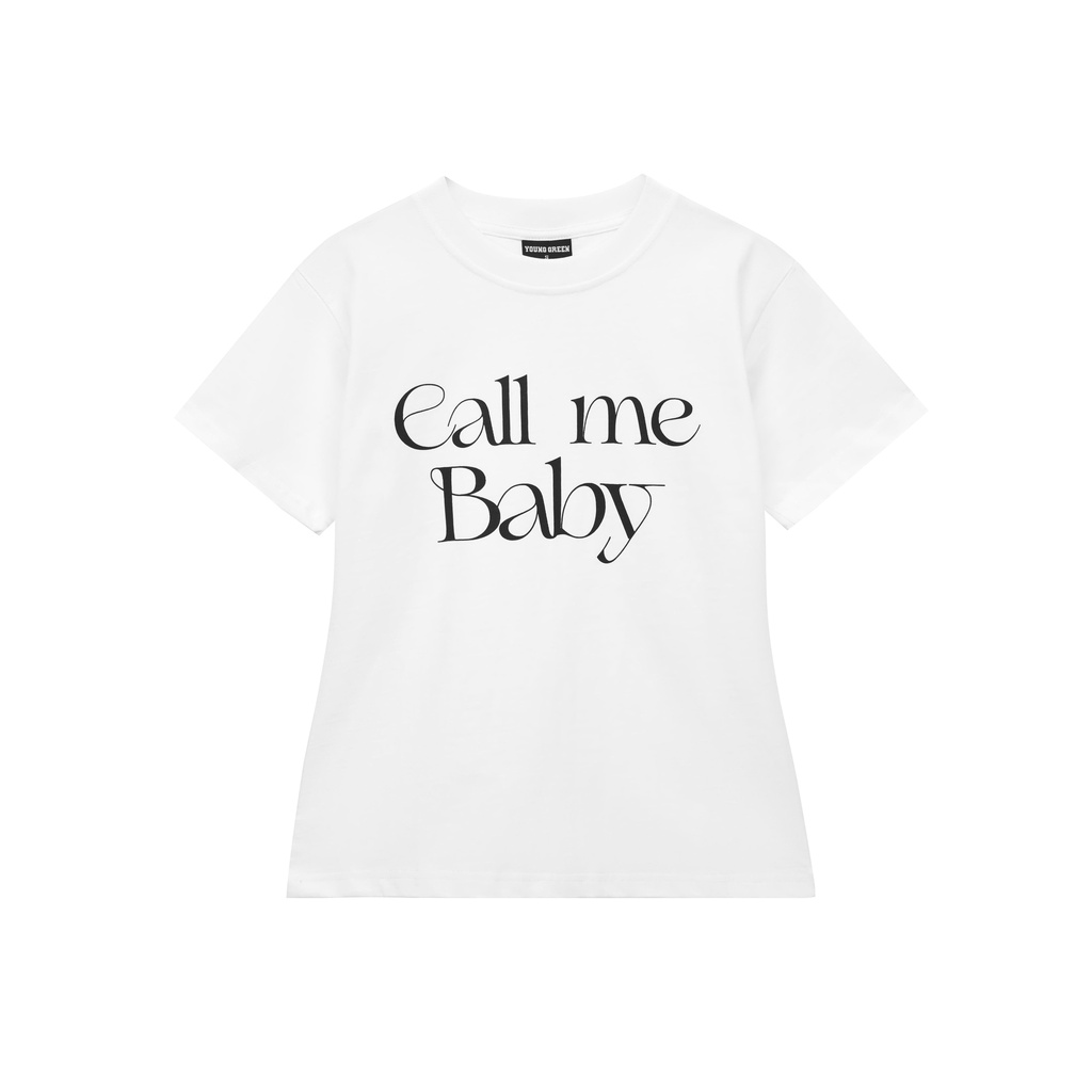 Áo Thun CALL ME BABY - YOUNG GREEN