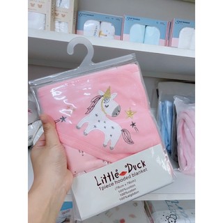 Khăn choàng ủ có nón Little duck
