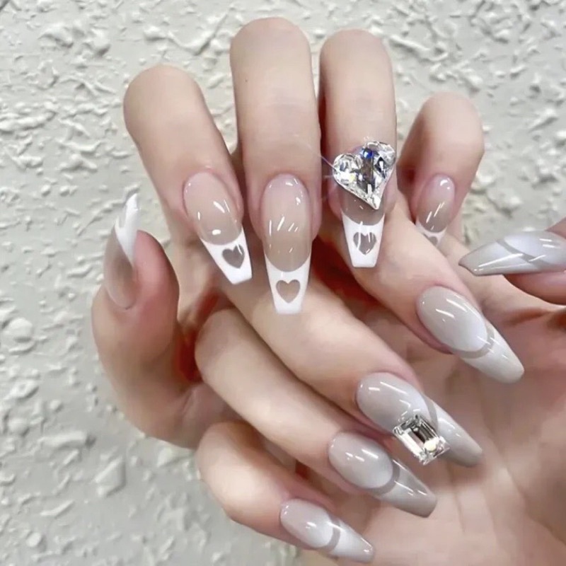 Sticker dán móng  - sticker nail tạo hiệu ứng omber 3D siêu đẹp