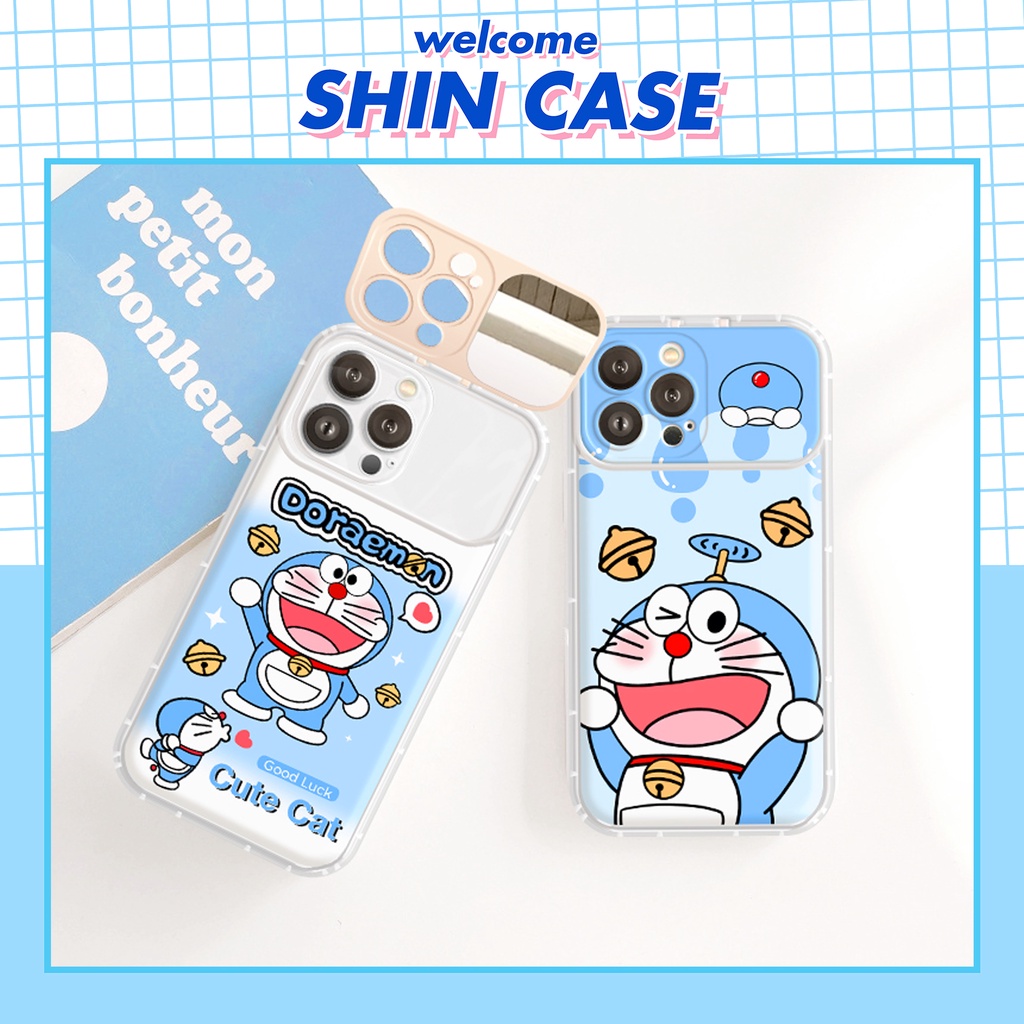 Ốp lưng iphone Nắp Tráng Gương Mèo Mon 6/6plus/6s/6splus/7/7plus/8/8plus/x/xs/11/12/13/14/pro/max/promax/plus/shin/case