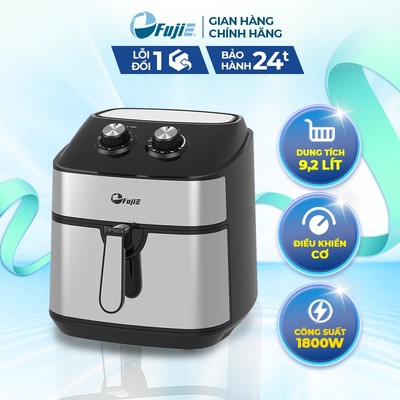 Nồi chiên không dầu FujiE AF9 dung tích 9,2L, hàng chính hãng, bảo hành điện tử toàn quốc 24 tháng
