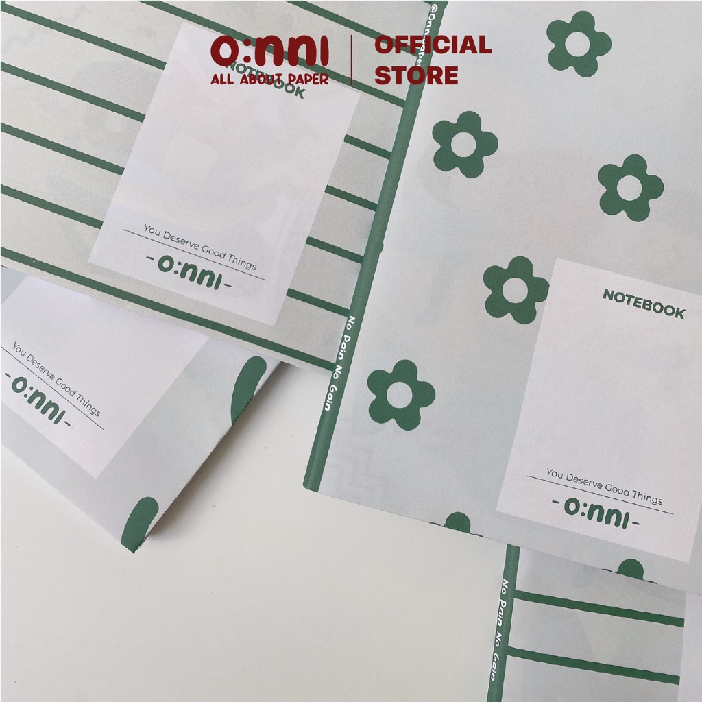 Giấy bao vở/bao sách dễ thương tối giản 2023 - Giấy Plain 100gsm - Tặng kèm nhãn vở - Xanh lá