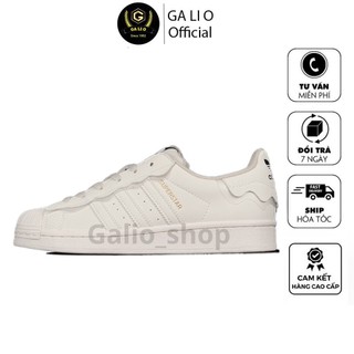 [ Chính Hãng ] Giày superstar phiên bản đặc 2022 biêt ba màu kem hồng xanh full size nam nữ đầy đủ bill box túi hộp