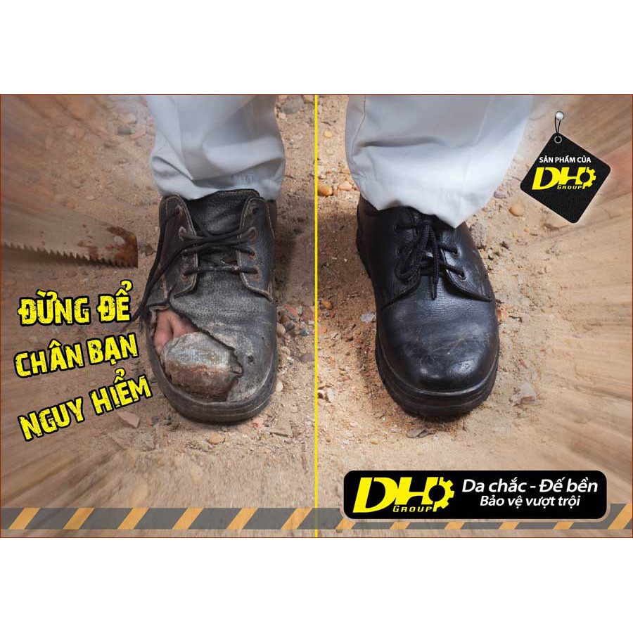 Giày EDH Group K14, giày bảo hộ lao động, giày công trình