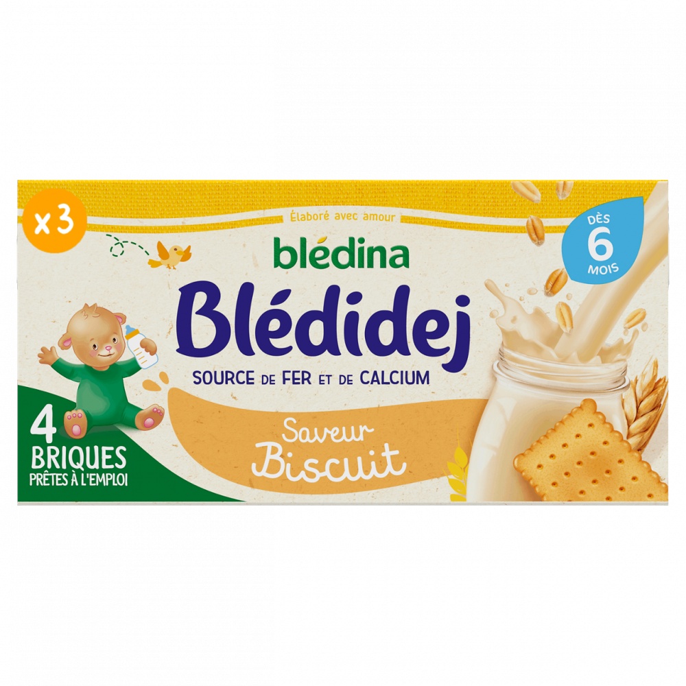 Sữa nước Bledina Pháp 250ml hộp pha sẵn tăng cân cho bé. Date 11/2023 - Sweet Baby House