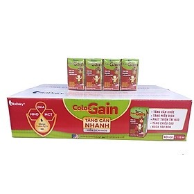Thùng 48 hộp sữa bột pha sẵn Colosgain 110ml/180ml