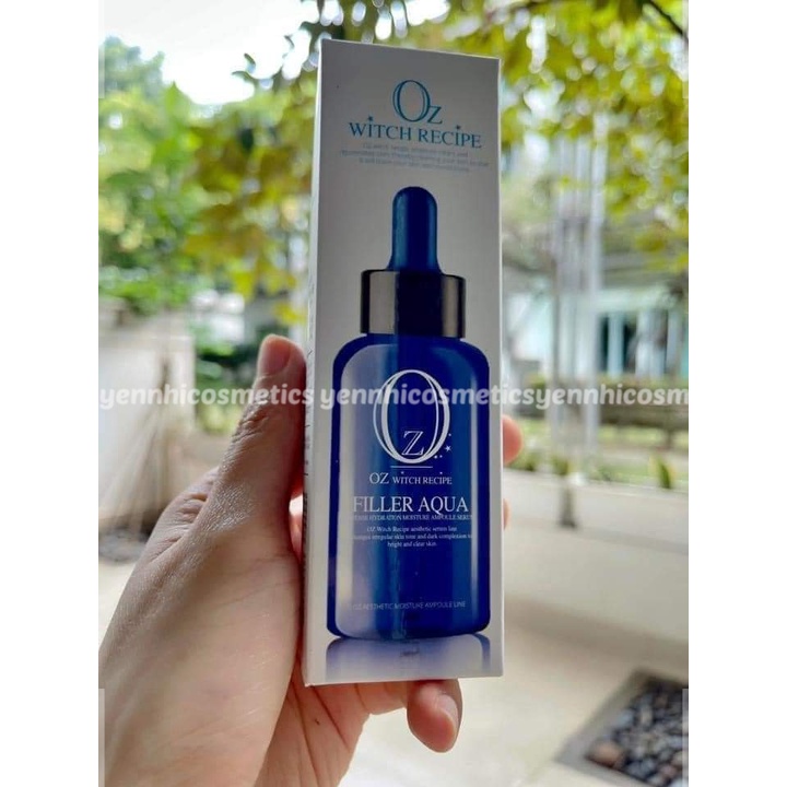 Serum Filler Aqua Kết Hợp Peptide Oz Witch Recipe 60ml Chính Hãng - Căng Bóng Thu Nhỏ Lỗ Chân