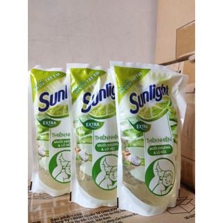 Combo 3 bịch Nước rửa chén sunlight bịch 550ml siêu tiết kiệm