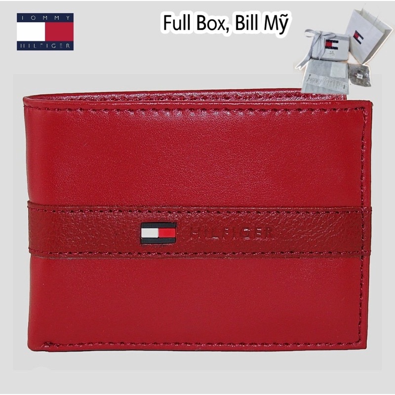 Ví da nam Tommy Hilfiger chính hãng nhập Mỹ