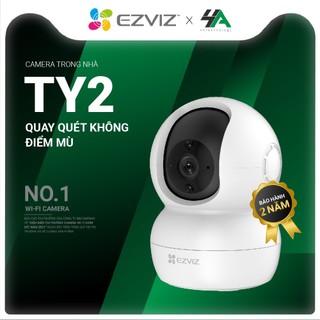 Camera wifi không dây EZVIZ TY2 H6C, xoay 360 độ, đàm thoại 2 chiều (chính hãng)