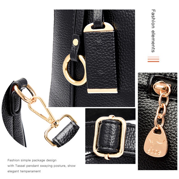 Túi xách nữ chính hãng đeo vai, đeo chéo dung tích lớn AF1500 - FANSIMAN MALL