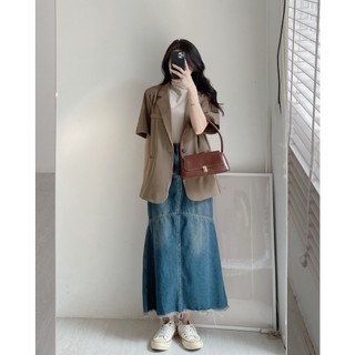 A075 Áo blazer cộc tay AUDREY