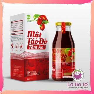Mật táo đỏ 250ml - lá tía tô