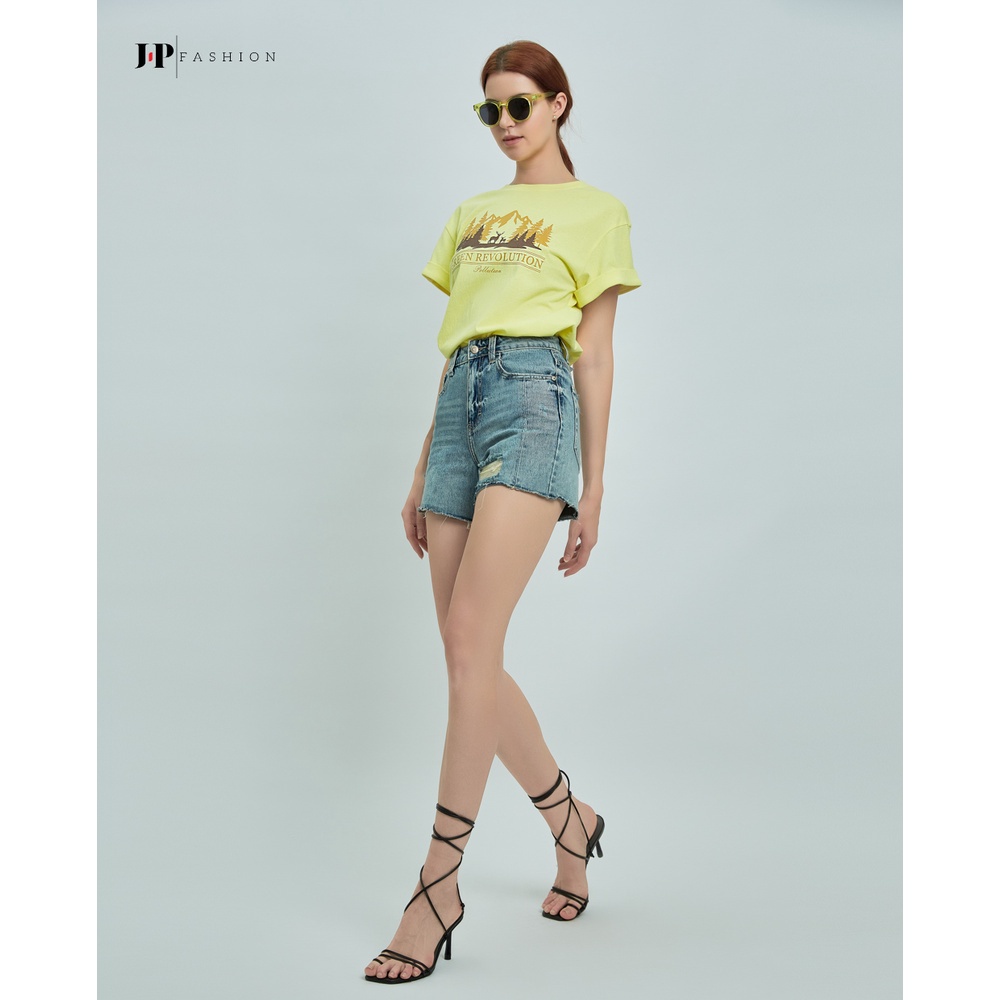 Quần short jean rách J-P Fashion B 15007451