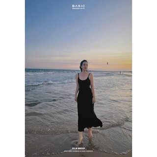 Đầm dài hai dây Basic ELLA DRESS (HT255)