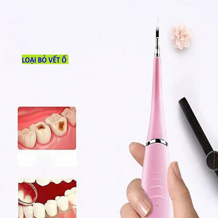 Máy Lấy Cao Răng Tại Nhà - Dụng Cụ Lấy Cao Răng Vôi Răng Làm Sạch Mảng Bám