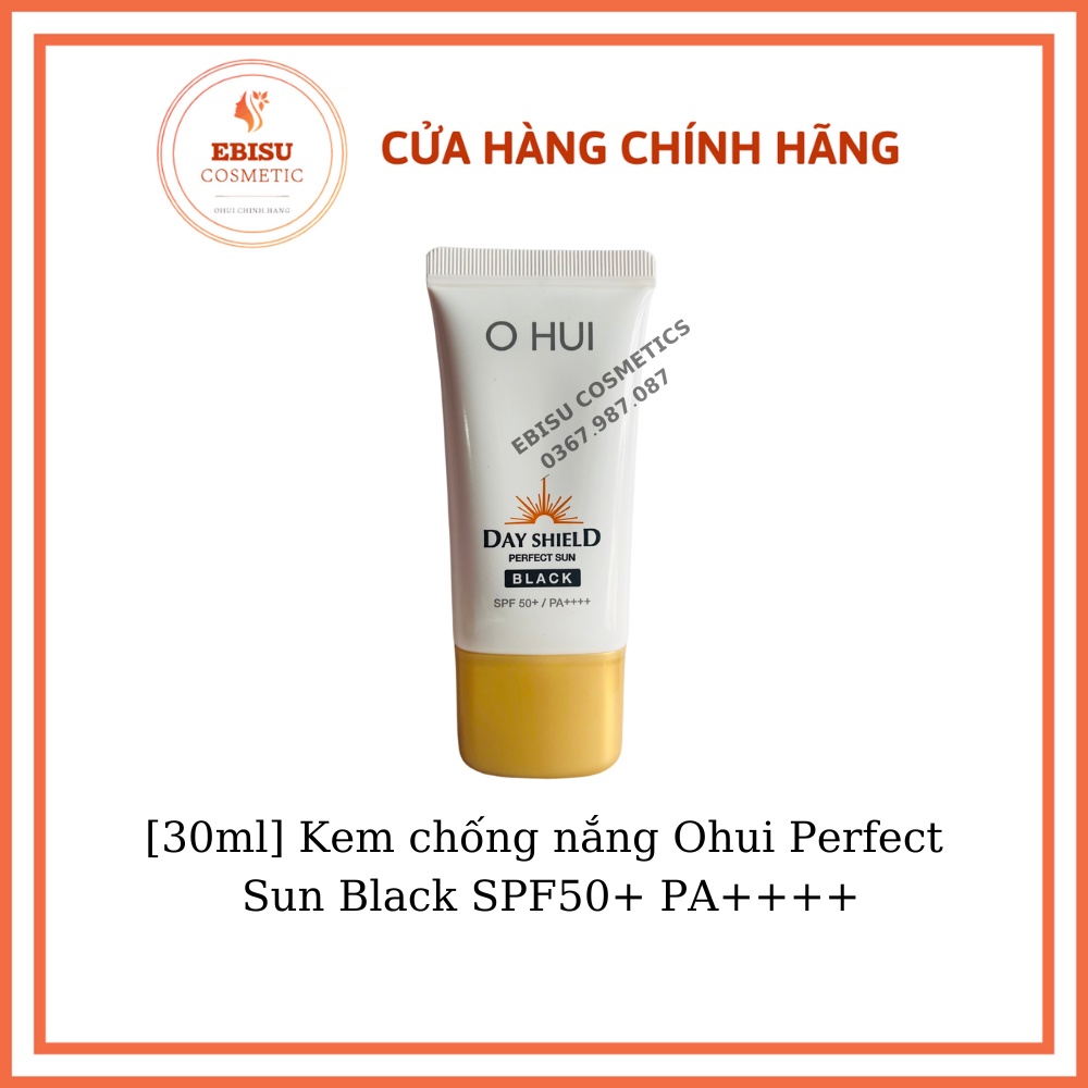 Tuýp Kem chống nắng Ohui Day Shield Perfect Sun Black SPF50+/PA++++ 30ml