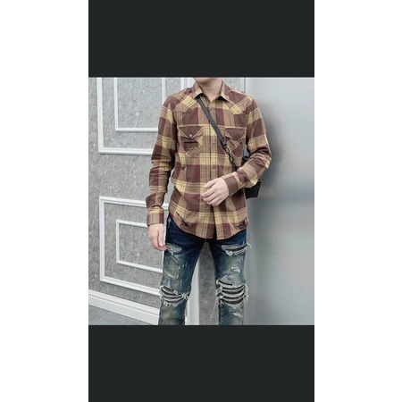 Sơ mi amiri was rách