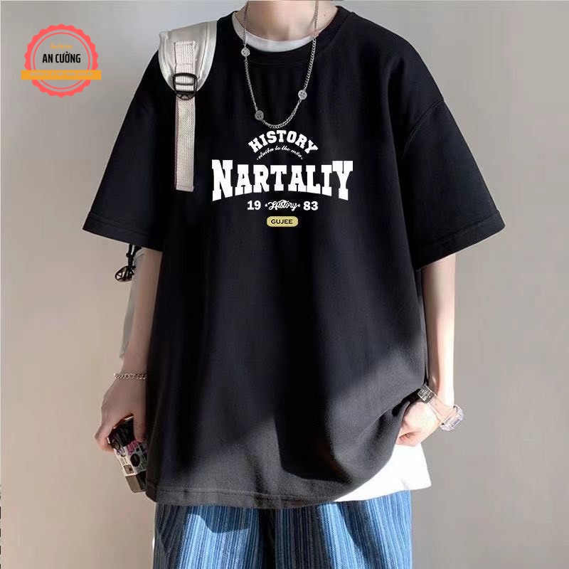 Áo thun nam, áo phông nam tay ngắn cổ tròn chất cotton dày dặn thoáng mát ATN018 - An Cường Fashion