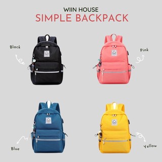 Balo Simple (Kèm móc gắn)