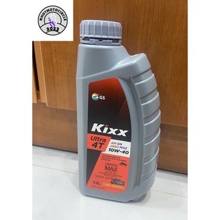 Nhớt kixx ultra 4t 10w40 800ml 100% tổng hợp