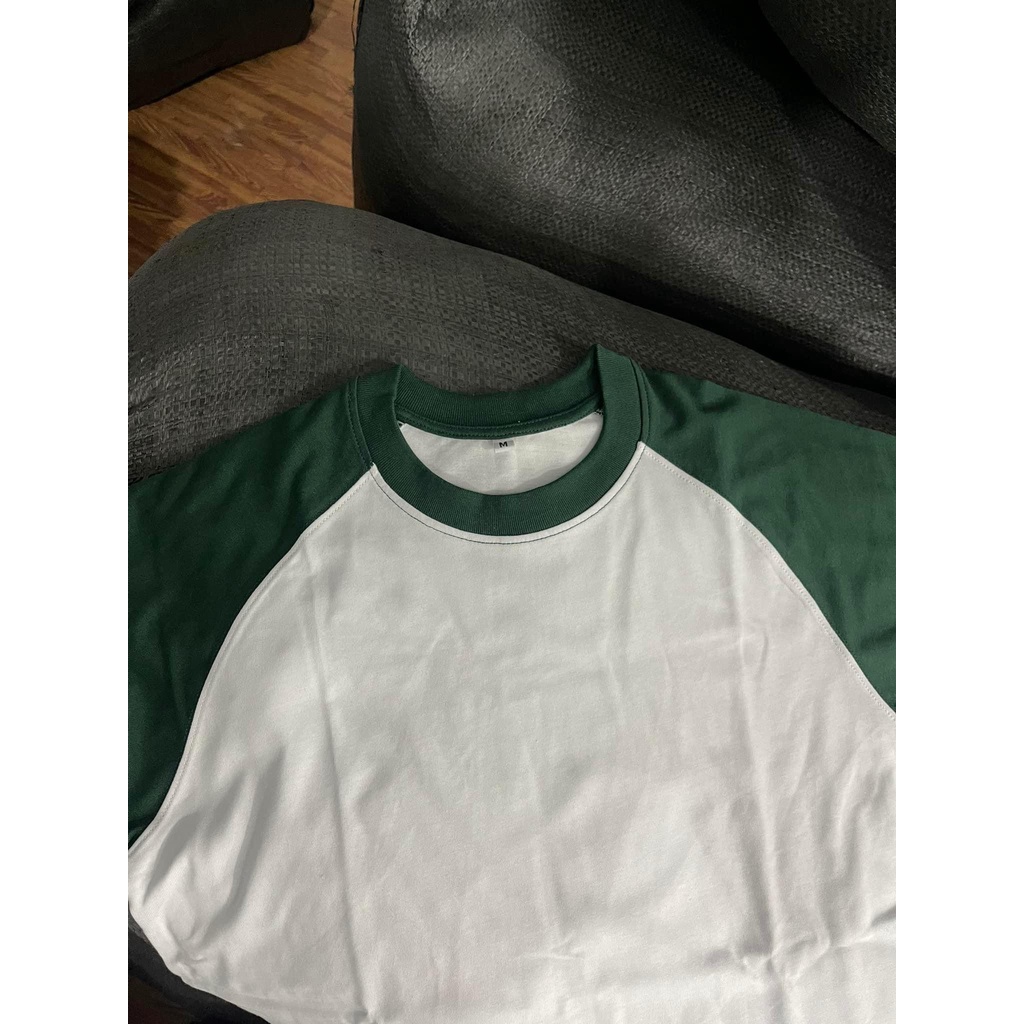 Áo thun RAGLAN YGGENZ shop , Áo thun unisex nam nữ from rộng oversize chất liệu cotton 100%