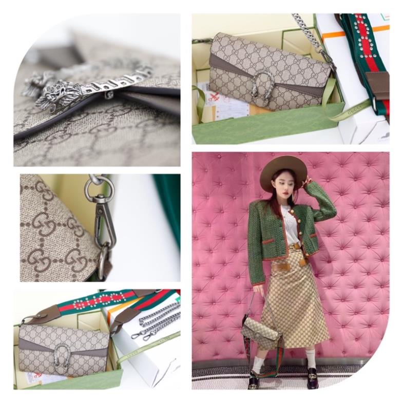 Túi Xách Gucci Đầu Rồng Cluth Size 25x14 - By Willow.luxury