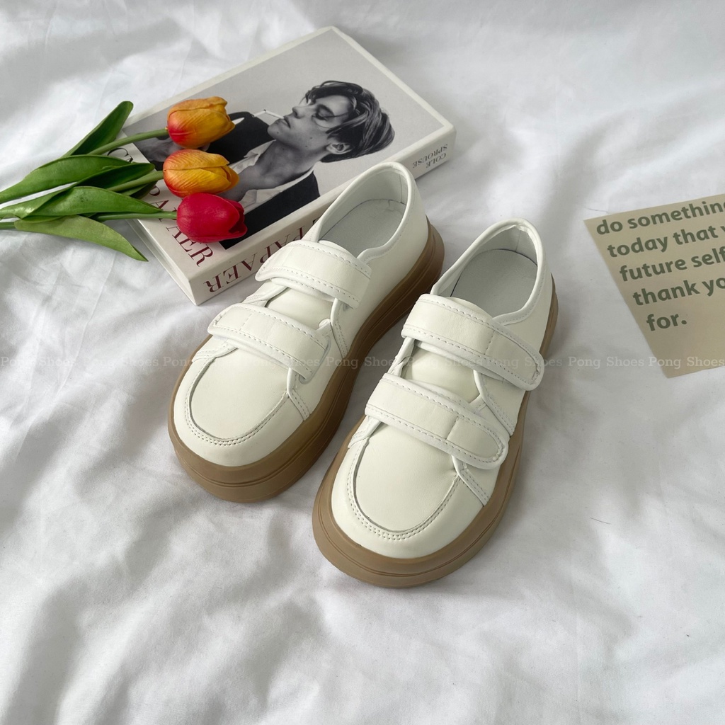 Giày thể thao 2 quai phong cách năng động Pong Shoes - FULL BOX - Mã 1524