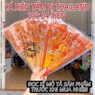 CÁ XIÊN TẨM VỊ THAILAND 24 XIÊN
