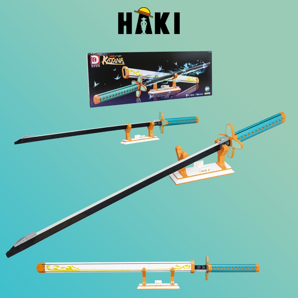 Mô hình lắp ráp Thousand Demon Daggers Magic Blade kiếm đồ chơi Thousand Demon Daggers bản to đẹp dài 1m Haki Shop