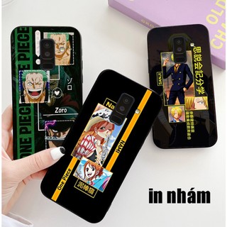 Ốp lưng Samsung a6 2018 / ss a6 plus / ss j8 2018 bộ hình monkey d lufy cùng thành viên