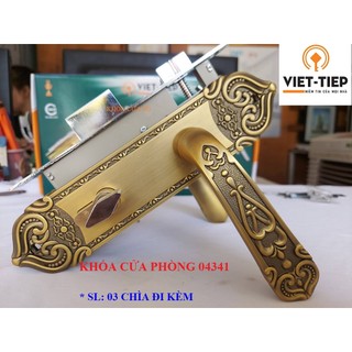 [BH 3 NĂM] KHÓA TAY GẠT VIỆT TIỆP CỬA PHÒNG 04341 CAM KẾT CHÍNH HÃNG 100%