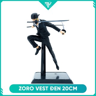 Mô hình Zoro - Figure Zoro tam kiếm trạng thái chiến đấu cao 20cm - full BOX