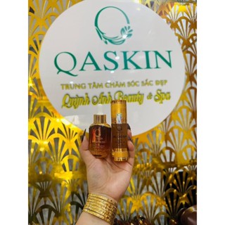 [CHÍNH HÃNG] Tinh chất + gel mờ thâm nám mụn rỗ sẹo QASKIN ( hiệu quả sau 5 ngày sử dụng )